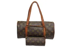 LOUIS VUITTON ルイヴィトン パピヨン30 ハンドバッグ M51365 旧型 モノグラムキャンバス ブラウン 美品 中古 4b011569