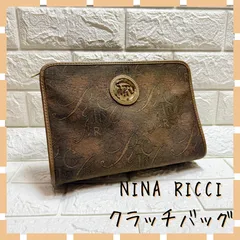 NINA RICCI クラッチバッグ ニナリッチ MADE IN ITALY