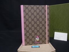 未使用】GUCCI×Disney デイジーダックGGスプリームポーチ保存袋箱付
