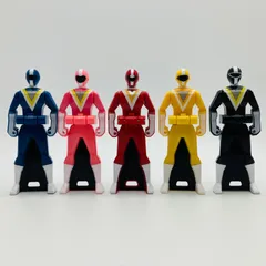 中古 戦隊 おもちゃ 海賊戦隊 ゴーカイジャー レンジャーキー 地球戦隊 ファイブマン 5体 セット ファイブレッド ファイブイエロー ファイブブルー ファイブブラック ピンクファイブ