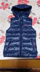 アディダス グース軽量ベスト 85 レディース55 バスト45 丈60