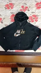ナイキ オーバーサイズ クロップドパーカー S レディース55 バスト54 丈50