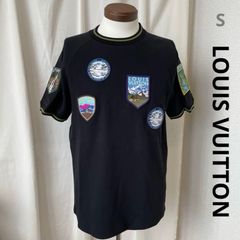 10713【希少XLサイズ】ルイヴィトン☆ ナショナルパークパッチTシャツ 
