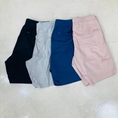 A【まとめ売り】UNIQLO ユニクロ ハーフパンツ メンズ Lサイズ エアリズム 黒 ブラック 紺 ネイビー 灰色 グレー ピンク