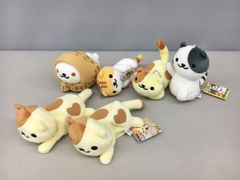 반프레스트 고양이 아츠메 봉제인형 6개 정리 세트 미품 2601LT019