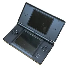 【管2601-149】Nintendo ニンテンドー DS Lite 本体のみ ブラック 携帯ゲーム機 動作未確認 現状品