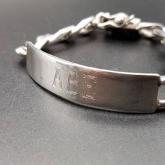 50s usarmy IDブレスレット - メルカリ