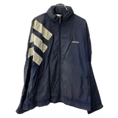 adidas ジャケット XL～ ネイビー アディダス ジップアップ スポーティー ライトアウター 春秋物 a801-5908
