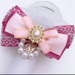 メンカラ＊オレンジリボンチャーム☆ハンドメイド - メルカリ