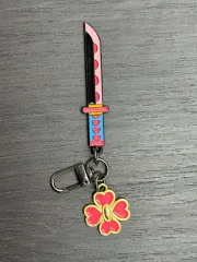 鬼滅の刃 甘露寺蜜璃 日輪刀 キーホルダー