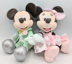 東京ディズニーランド ペアぬいぐるみ ミッキー&ミニー/ウェディング