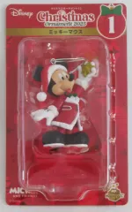 【中古】置物・装飾品 ミッキーマウス フィギュアオーナメント 「Happyくじ ディズニー クリスマスオーナメントくじ2025」 フィギュアオーナメント賞