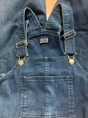 ノイア大人デニム オーバーオール