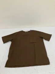 送料無料★UNITED ARROWS GREEN LABEL RELAXING  ユナイテッドアローズ★半袖シャツ　トップス★ブラウン　茶色★メンズ　Sサイズ　#80116sjj