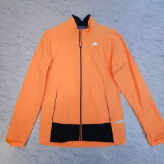 カッパ オレンジ色 レディース ウィンドブレーカー ジャケット M