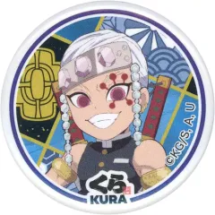 【中古】バッジ・ピンズ 宇髄天元 「鬼滅の刃×無添くら寿司 ビッくらポン ミニキャラ缶バッジ」