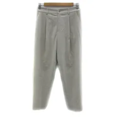 アーバンリサーチ URBAN RESEARCH スラックスパンツ ロング丈 無地 38 M オフホワイト /YS6