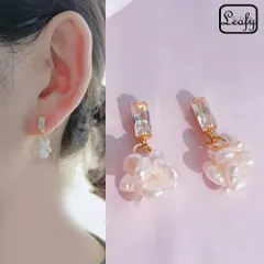 ピアス パール 真珠 ベビーパール 上品 小ぶり きれいめ 大人可愛い シンプル エレガント 揺れる ジルコニア バゲットカット フォーマル 冠婚葬祭 入学式 卒業式 セレモニー お呼ばれ パーティー 二次会 デート バレンタイン プレゼント ギフト