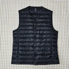 ユニクロ ダウン ファー ベスト メンズ100サイズ