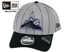 NEWERA ニューエラ 9FORTY COLORADO ROCKIES BATTING PRACTICE CAP GREY/BLACK コロラド ロッキーズ ストレッチキャップ グレー/ブラック 22741