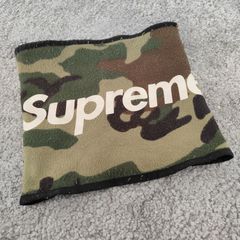 Supreme カモフラージュ ネックウォーマー - メルカリ