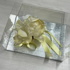 【未使用品】髪飾り　振袖　卒業式　成人式　前撮り　七五三　花　黄色　胡蝶蘭　15