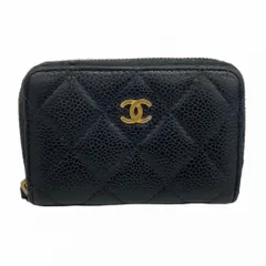 シャネル(Chanel) シャネル 財布・コインケース マトラッセ キャビアスキン ブラック レディース P2055114