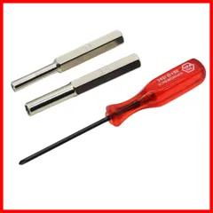 YFFSFDCドライバー 特殊ネジ用任天堂ドライバー Nintendo Super NES/Nintendo 64/Game Boy ゲーム機 対応 ツール キット dtc-20 精密 3.8mm 4.5mm 2.5mm Yドライバー セット 分解 修理 交換