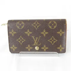 『USED』LOUIS VUITTON【ルイ・ヴィトン】 M61730/CA0929 ポルトモネビエトレゾール 二つ折り財布 モノグラムキャンバス レディース