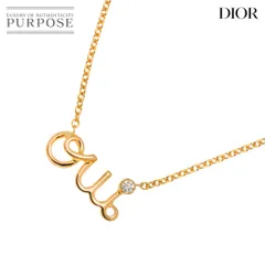 ディオール Dior Oui ダイヤ ネックレス 41cm K18 PG ピンクゴールド 750 Necklace【証明書付き】 90306657