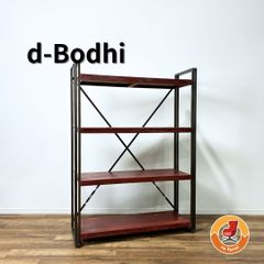 【訳アリ】d-Bodhi ディーボディ FERUM INDUSTRIAL 4TIER SHELF フェルム インダストリアル 4ティア シェルフ オープンラック ヴィンテージ 古材