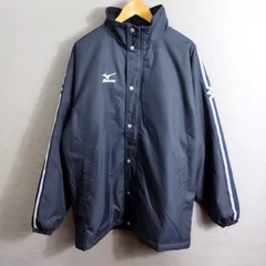 MIZUNO ミズノ クロスティック ウェア ウォーマー シャツ ジップアップ ジャケット フード 収納 スポーツ トレーニング ネイビー系 O A202