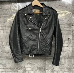 本革】FIRST ダブルライダースジャケット カウハイド ヴィンテージ