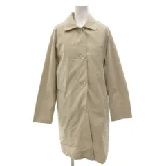 georges rech ステンカラーコート スプリング 中綿 ライナー付き 38 ベージュ ひざ丈 /FF