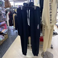 XL あり‼️セットアップ可能商品‼️ TOMMYHILFIGER トミーヒルフィガー⚫︎ロゴ　薄手　裏起毛　綿混　スウェット　パンツ　ネイビー　M L XL