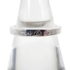 ティファニー 925 ノーツ ナロー リング /11号/j131-8