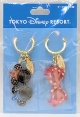 東京ディズニーリゾート キーチェーン2個セット 魔法使い・水玉ハート サングラス