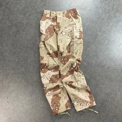 DLA100-86-C-0620 US Trousers Desert Camo Quality Apparel US.ARMY カーゴパンツ ミリタリー ボタンフライ カモフラ チョコチップカモ メS-REG