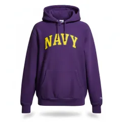 NOAH (ノア)Navy HoodieパープルS