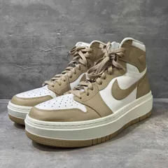 NIKE WMNS AIR JORDAN 1 ELEVATE HIGH サイズ29 ホワイト × ベージュ ナイキ 