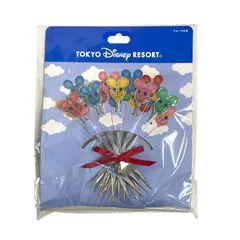 ディズニー【フォーク】5本 セット カトラリー バルーン ミッキー 東京ディズニーリゾート TDR