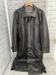 セラファン SERAPHIN スエード トレンチコート XL 高級 鹿革 は美品