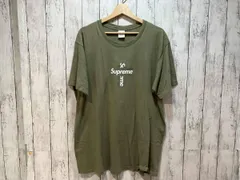 Supreme Cross Box Logo Tee シュプリーム クロスボックスロゴ Tシャツ カーキ 
