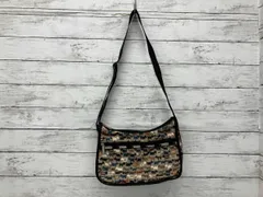 LeSportsac/レスポートサック/ショルダーバッグ/ベージュ/総柄/状態B