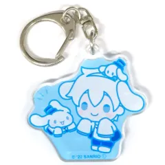 【中古】キーホルダー おらふくん×シナモロール アクリルキーホルダー 「ドズル社×サンリオキャラクターズ」