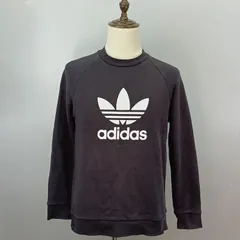 adidas　Мサイズ　スウェットシャツ　トレフォイルロゴ　コットン100%　クルーネック　アディダス