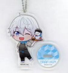 【中古】キーホルダー おらふくん スタンド付きデフォルメアクリルキーホルダー(カフェ店員 Ver.) 「GiGO コラボカフェ ドズル社(2022)」