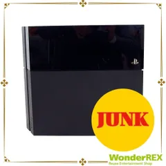 【ジャンク】PS4  ジェットブラック 500GB 本体のみ CUH-1100A  ハードディスク有 YLOD状態 キズ有