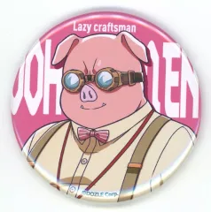 【中古】バッジ・ピンズ おおはらMEN(ドズル社) 缶バッジA イオン限定