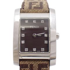 FENDI オロロジ ズッカ スクエア レディース腕時計 1432 - メルカリ